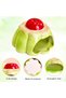 Large Ceramic Hamster Hideout, Ceramic Hamster Hideout, Small Animal Hideout, Ceramic Pudding Cake D - 4