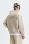 Fancy Button Sweatshirt and Barrel Fit Sweatpants Set - 7