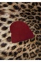 Red Ultra Soft Textured Beanie - 2