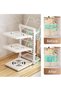 3-Tier Pot and Pan Storage Rack - White - 4