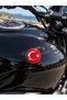 Turkish Flag Moon Star Metalized Sticker Set 8 Pieces for Automobile Motorcycle and Bicycle - 3