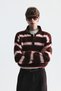 Oversize Color Block Knitwear Sweater - 2