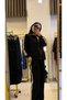 G Detailed Side Striped Straight-Leg Bottom Top Cardigan Modal Tracksuit Set Mazelf - 2