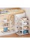 3-Tier Pot and Pan Storage Rack - White - 3