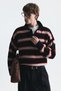 Oversize Color Block Knitwear Sweater