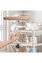 3-Tier Pot and Pan Storage Rack - White - 5
