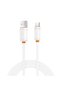 Data cable NB302 USB-A - Type-C, 1 m, 3A, White - 4