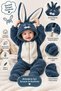 Baby Rompers Warm Fabric High Quality Sleeping Bag Daily Rompers Bebe Rompers