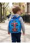 Boys' Preschool and Daycare Backpack, 26x29 cm, with Race Car Design, HB006 - 4