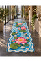 Auraplus Water Lily Pond Pattern Modern Woven Base Decorative Carpet Auraplus149 - 2