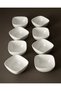Petit Concept Square Bowl Set - White - 6
