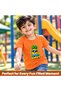 Boys Fruit Print T-Shirt | Cotton Tee | Round Neck Short Sleeve Casual Wear - 6