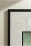 1 Piece Pvc Framed Black Wooden Frame Oil Painting Effect Vintage Deer Themed Horizontal Wooden Painting - Home, Business and Office Decoration Painting - 6