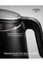 Electric Kettle, 1.5L Stainless Steel Double Wall Cool Touch, Black, 2200W with Auto Shut-off Function, Auto Lid Opening, Dry Boil Protection, Best For Tea Coffee, Premium Design Kettle. - 6