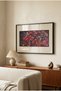 1 Piece Pvc Framed Black Wooden Frame Oil Painting Effect Dark Floral Themed Horizontal Wooden Painting - Home, Business and Office Decoration Painting - 4