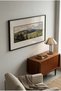 1 Piece Pvc Framed Black Wooden Frame Oil Painting Effect Alpine Mountains and Nature Themed Horizontal Wooden Painting - Home, Business, and Office Decoration Painting - 3