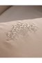 Lunelle 2-Pack 100% Cotton Embroidered Pillowcases - Beige - 4