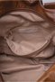Women's Vintage Washed Leather Look Knitted Detailed Zippered Large Size Shoulder and Shoulder Bag Camel 18380 - 7