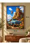 500 Piece Floral Truck Puzzle Educational and Fun High Quality Printed 48 X 33 Puzzle - 2