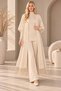 Women's 3-Piece Knitwear Set with Vest, Blouse and Pants