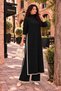 Women's 2-Piece Indian Knitwear Set with Long Tunic and Pants - 3