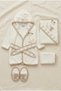 Baby Giraffe and Cat Bathrobe Set 0-12 Months 4 Piece Bathrobe Set