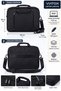 Ey-266 Prime Laptop Tablet Bag Compatible with Macbook, Mac Air, 17.3 Inch Notebook, Laptop, Bag Smoke - 5