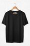 Manifest Tralala Lyrics T-Shirt Black Cotton Crew Neck - 2