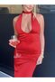 Maxi dress, red - 8