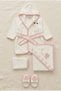 Baby Giraffe and Cat Bathrobe Set 0-12 Months 4 Piece Bathrobe Set