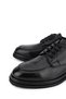 Men's Genuine Leather Black Classic Shoes - 3