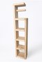 Wooden Toilet Paper Holder - Bathroom Organizer with Shelf and Toilet Paper Hanger - Natural Pine - 65X15X10 - 6