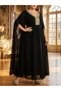 Rochie maxi, negru - 5