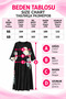 Plus Size Floral Print Long Satin Special Occasion Dress - 2