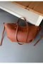 Women's Large Size High Quality Hand and Shoulder Bag with Wallet - 3