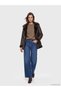 I Fur Roba Collar Women's Leather Look Coat from Freezen Store - 3