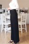 Belted Crepe Palazzo Pants - 6