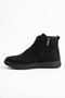 Altor Side Zipper Stitched Rubber Tied Sole Genuine Leather Women's Boots Black Nubuck - 4