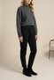 Women's Long Sleeve Soft Textured Comfortable Fit Basic Turtleneck Knitwear Sweater - 4