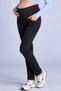 Women's Lycra Black Maternity Jeans - 5