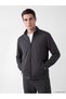Quality Parts from Çelebi Store Dik Roba Collar Men's Zipper Sweatshirt
