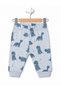 100% Cotton Long Sleeve Patterned 2-Piece Baby Boy Set - 3