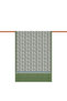 Green Fully Embroidered Suzani Wool Shawl - 2