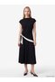 Tie-Waist Drawstring Dress for Style Enthusiasts from Uzg Store - 2