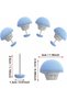 20 Pcs Blue Quilt Cover and Sheet Holder Stabilizer Pillow Duvet Cover Stabilizer Organizer - 4