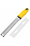 Thick Zester Grater – Yellow Handle, Protective Cover, Grater for Lemon, Orange, Parmesan, Cheese, and Chocolate