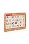 29 Pieces Wooden Turkish Alphabet Letter Puzzle Educational Children's Play Set Ca.5056 - 6