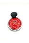 Special Picture Holder with Suction Cup for Etiquetters, Silver Color, Red Cadillac Emblem Glass Ornament