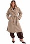 Oversize Wide Cut Belted Long Coat