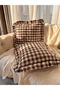 2-Piece Brown Linen Cloth Cover (45X45Cm) - 5